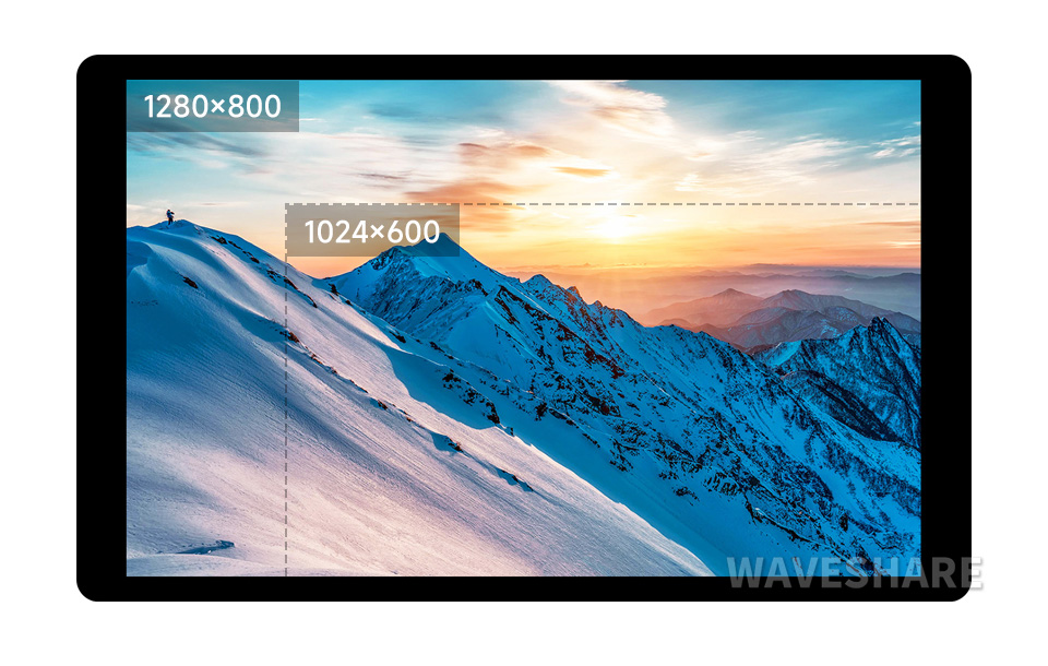 5英寸电容触控屏宽视角 IPS 显示面板高清分辨率