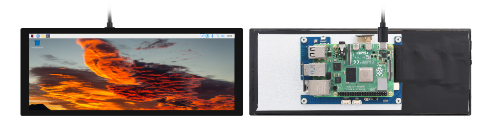 9.3 英寸触控屏接入树莓派 4B