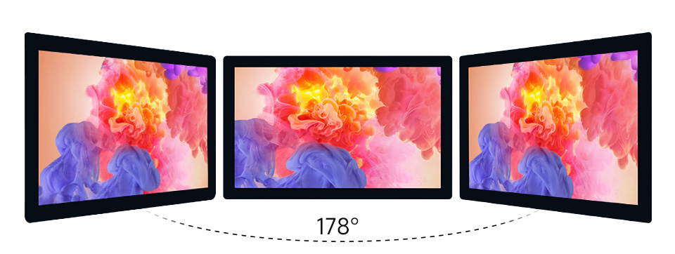 9 英寸 QLED 触控屏显示角度