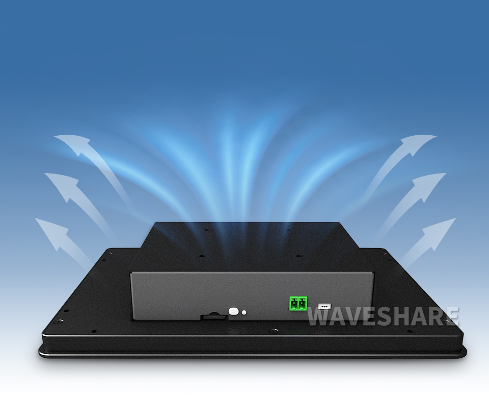树莓派5工业HMI触控一体机散热性能