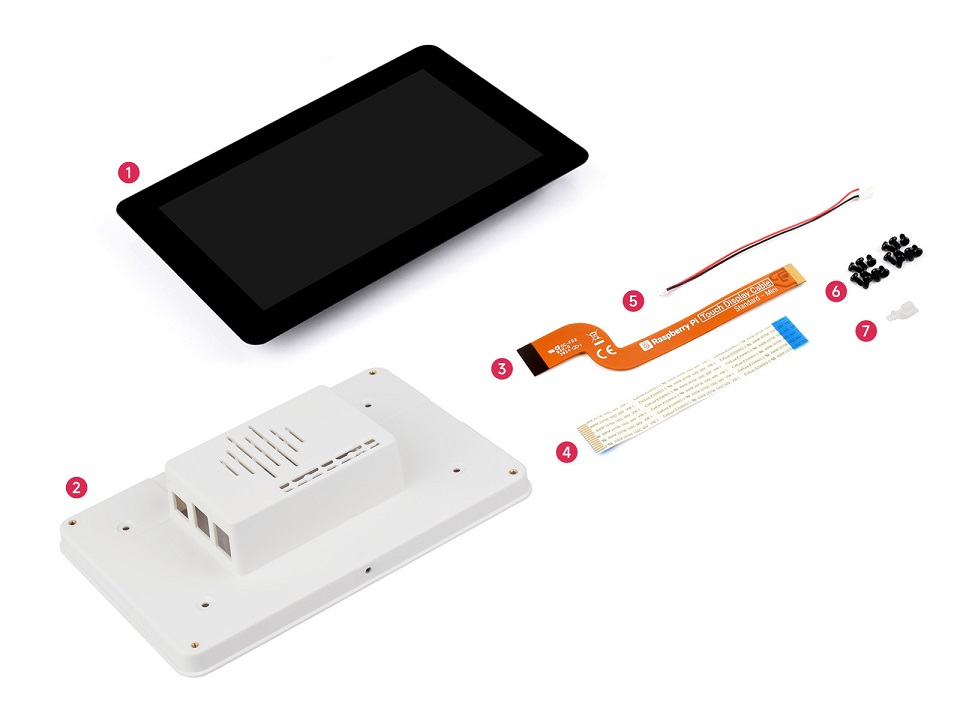 7 英寸触控屏标准版尺寸