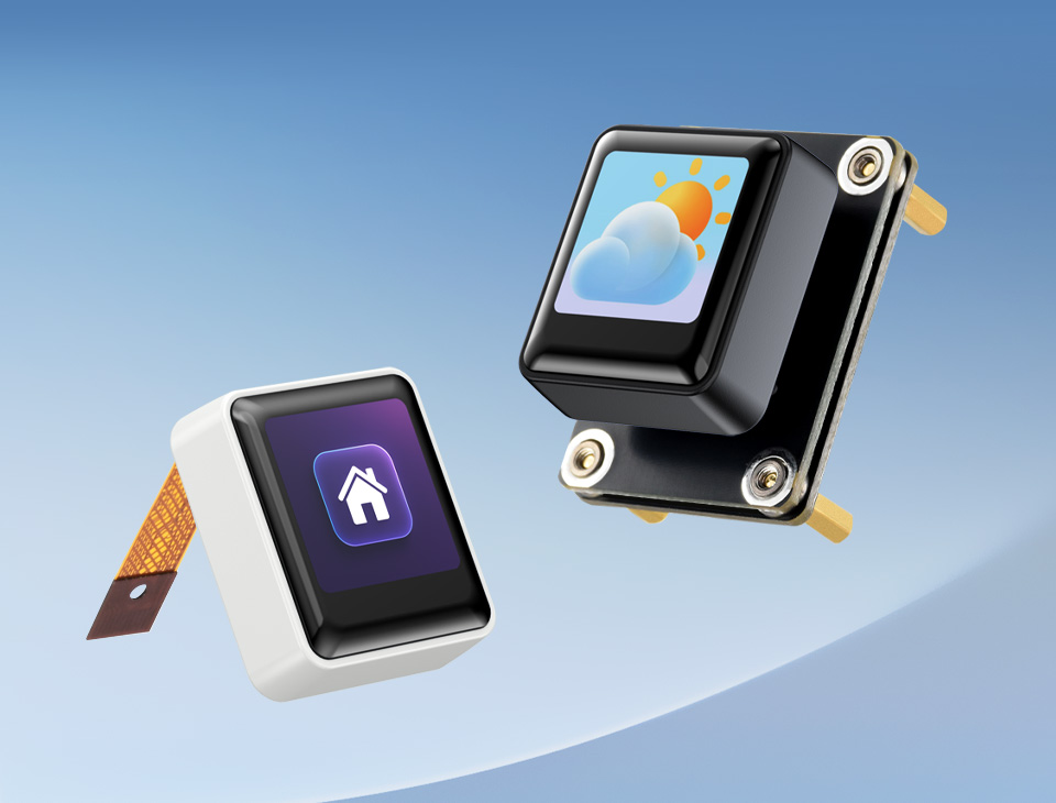 0.85 英寸 LCD 屏与不同用途的按键屏展示