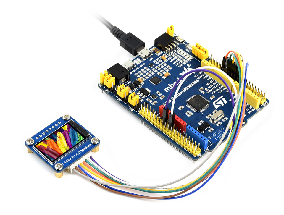 1.14英寸电子墨水屏使用示例