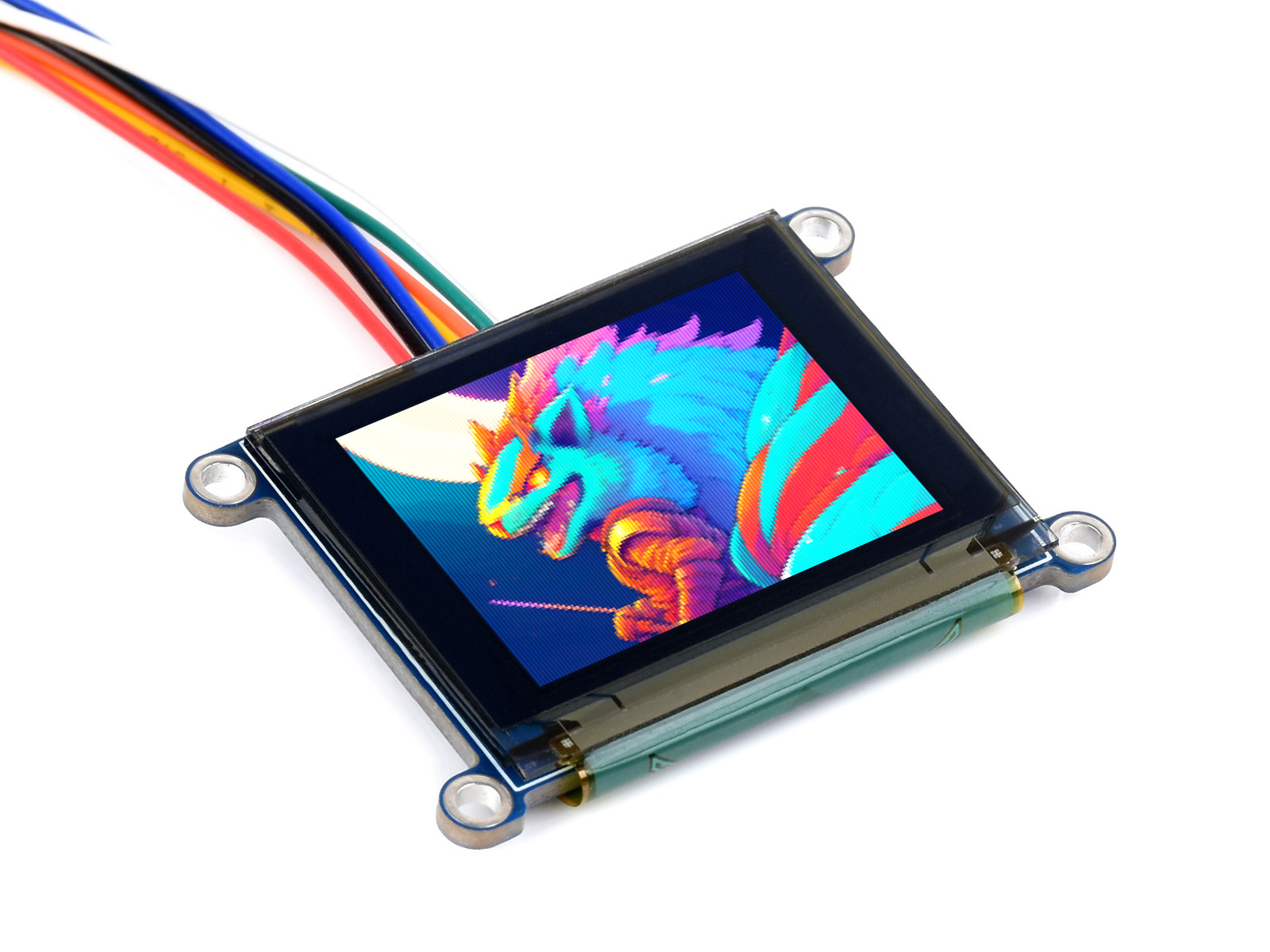 Modulo Display OLED RGB 1.27 Pollici Per Raspberry Pi/Arduino/STM32 – Risoluzione 128×96, 262K Colori, Driver SSD1351, SPI