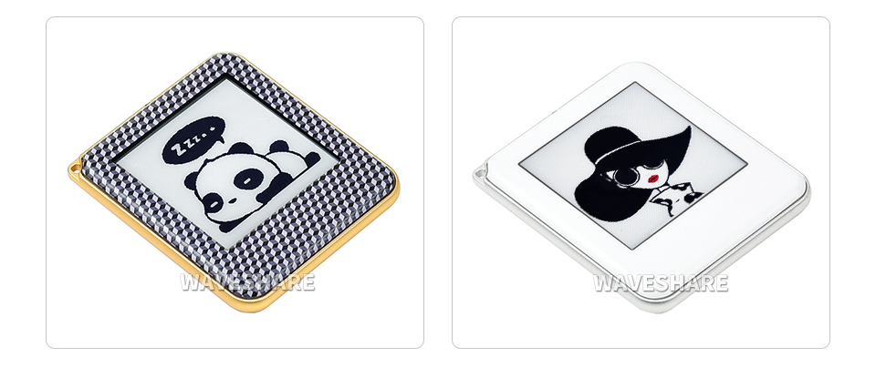 1.54英寸无源NFC电子墨水屏外壳两色可选