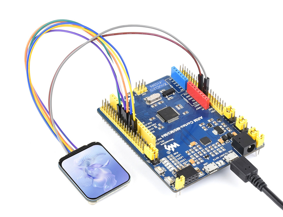1.83 英寸 LCD 扩展板使用示例