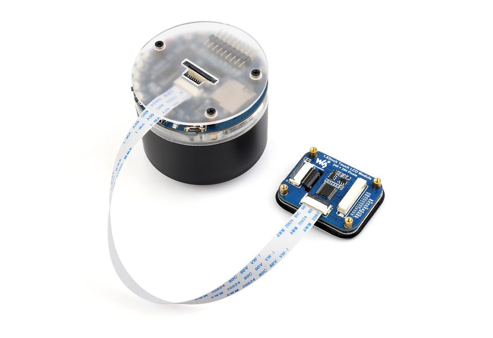 1.83 英寸触摸 LCD 扩展板接入ESP32-S3-AUDIO-Board