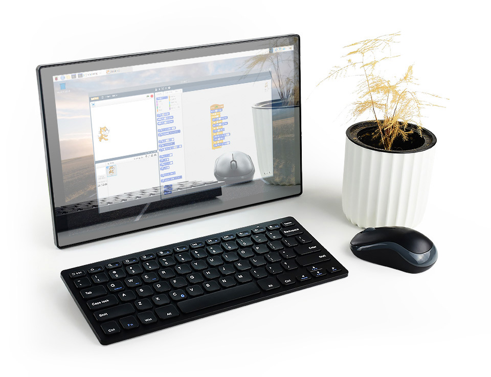 树莓派 3A+ 13.3 英寸智能魔镜一体机