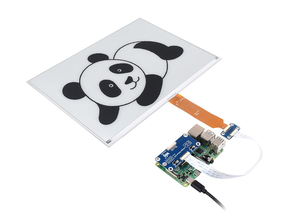 13.3 英寸电子墨水屏模块基于 Raspberry Pi 40PIN 接口设计