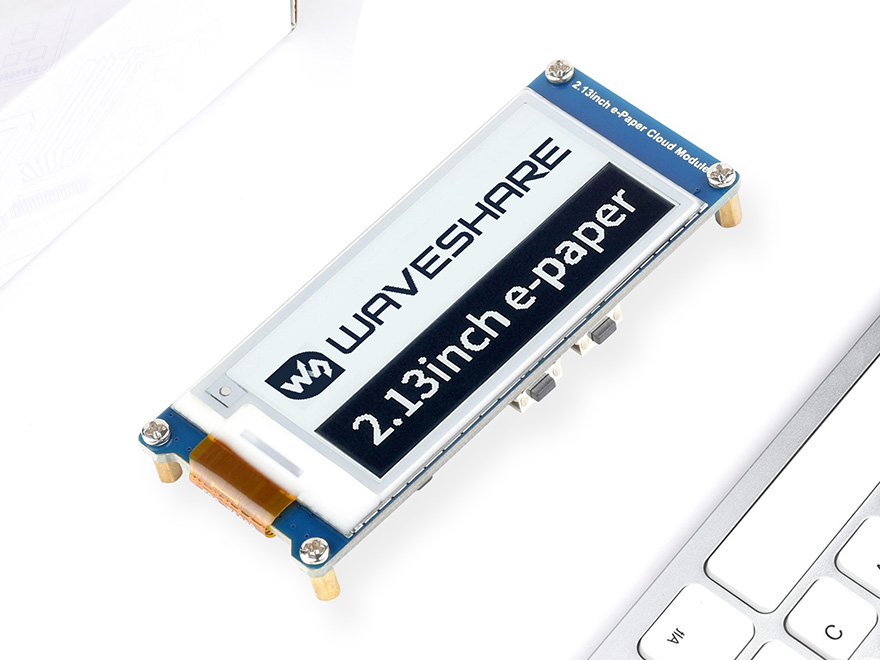 2.13英寸WIFI电子墨水屏产品展示