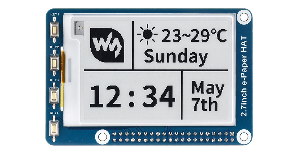 2.7英寸电子墨水屏