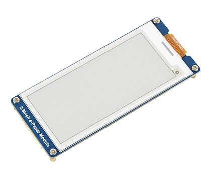 2.9英寸红黄黑白四色电子墨水屏带模块