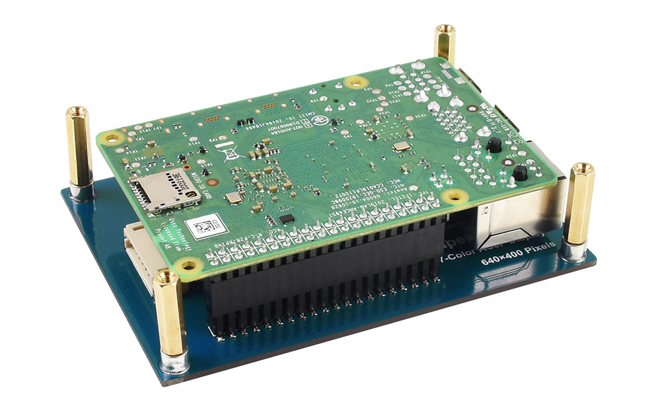 7.5英寸电子墨水屏基于Raspberry Pi 40PIN接口设计