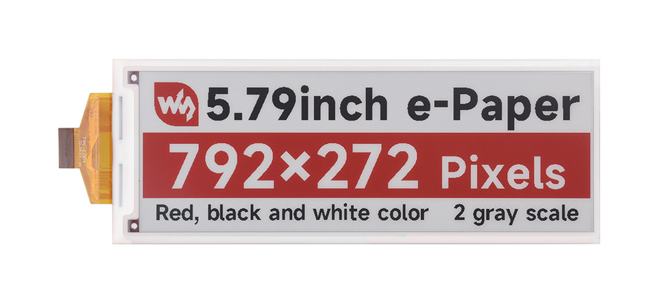5.79 英寸电子墨水屏