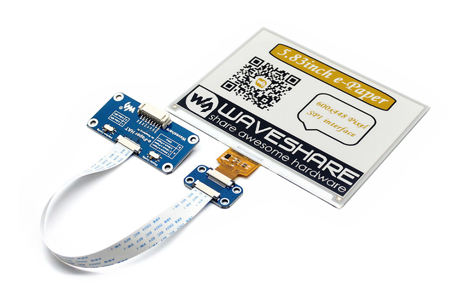 5.83英寸电子墨水屏
