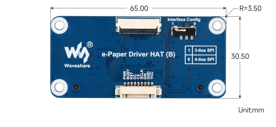 5 英寸电子墨水屏尺寸