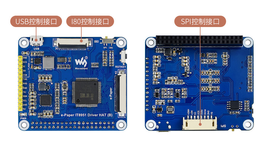6英寸电子墨水屏SPI控制接口