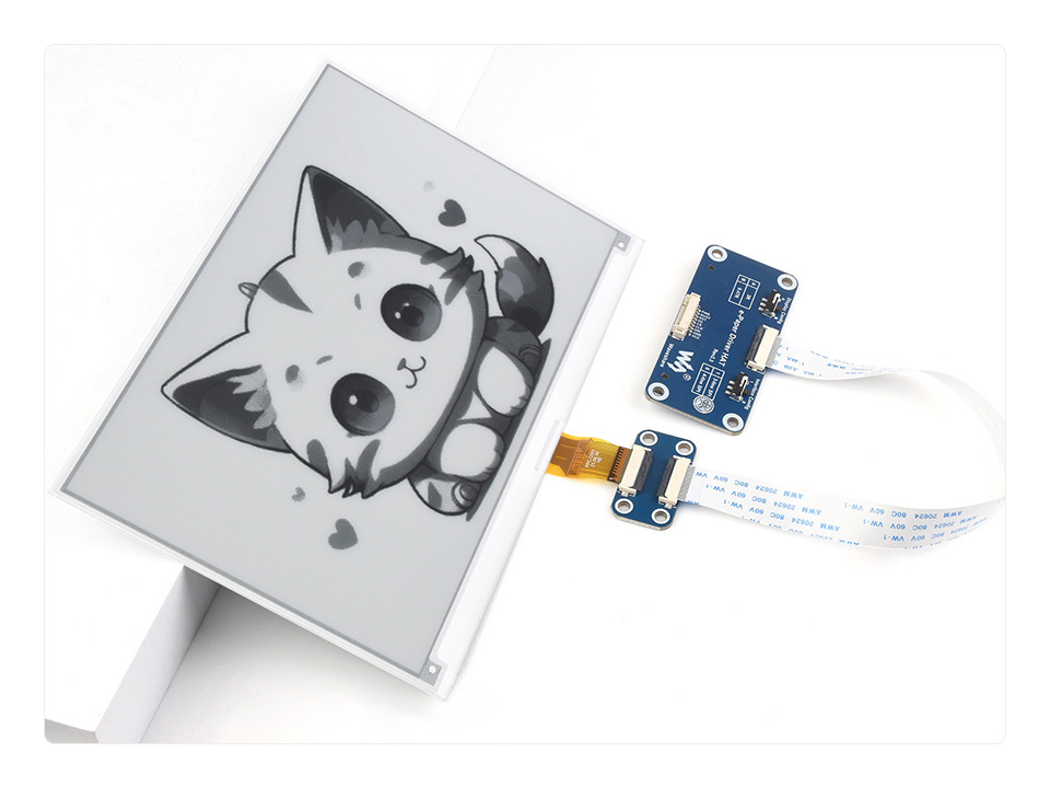 7.5 英寸电子墨水屏模块产品展示