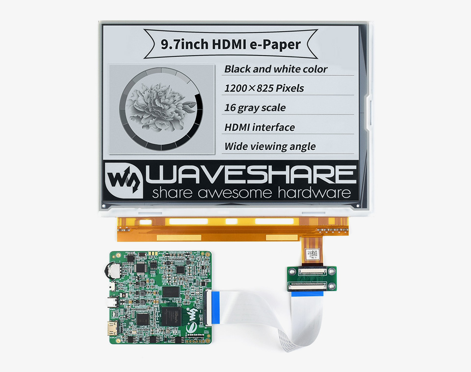 9.7 英寸 HDMI 电子墨水屏显示器主图
