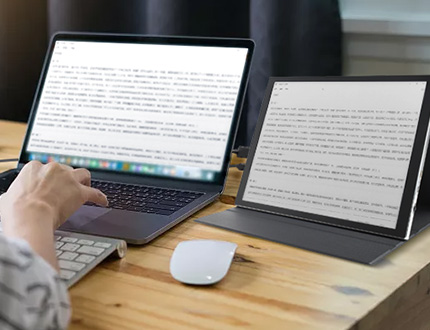 文字工作者适用的 10.3 英寸大尺寸墨水屏显示器