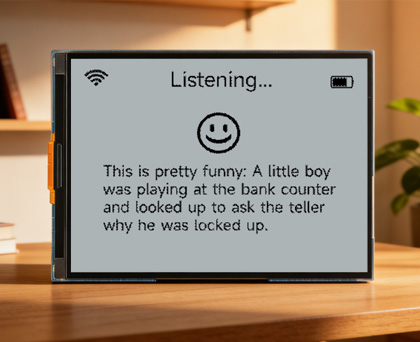 ESP32-S3 4.2 英寸 RLCD 开发板 AIoT 开发板应用场景