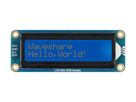 LCD1602 彩色背光液晶屏配置清单