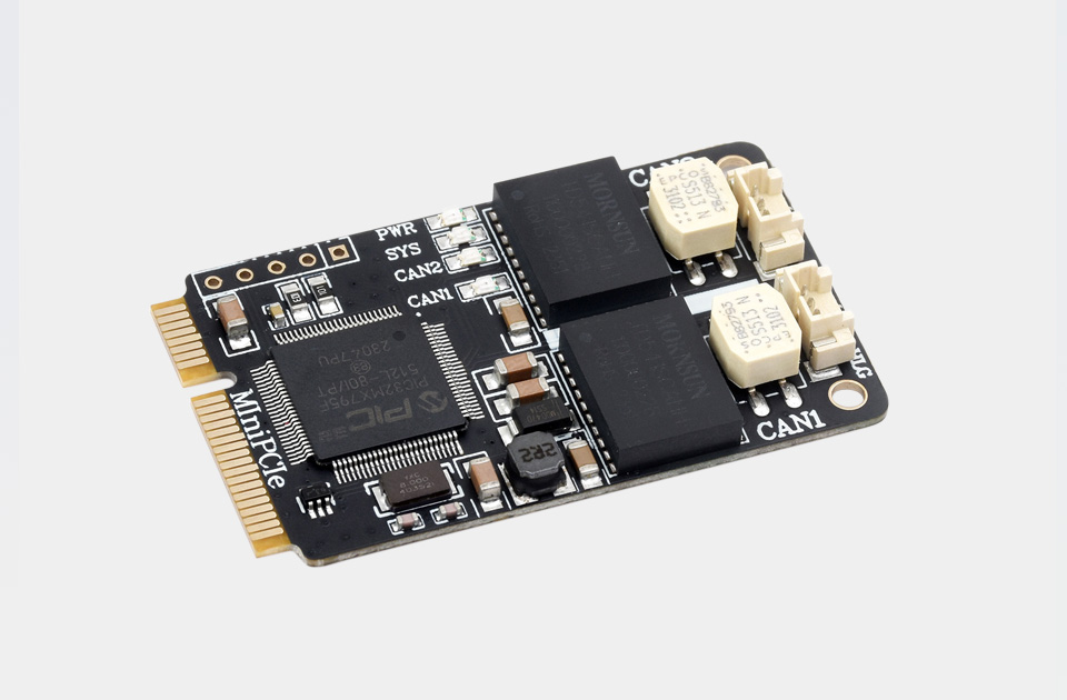 MiniPCIe 接口 CAN 卡