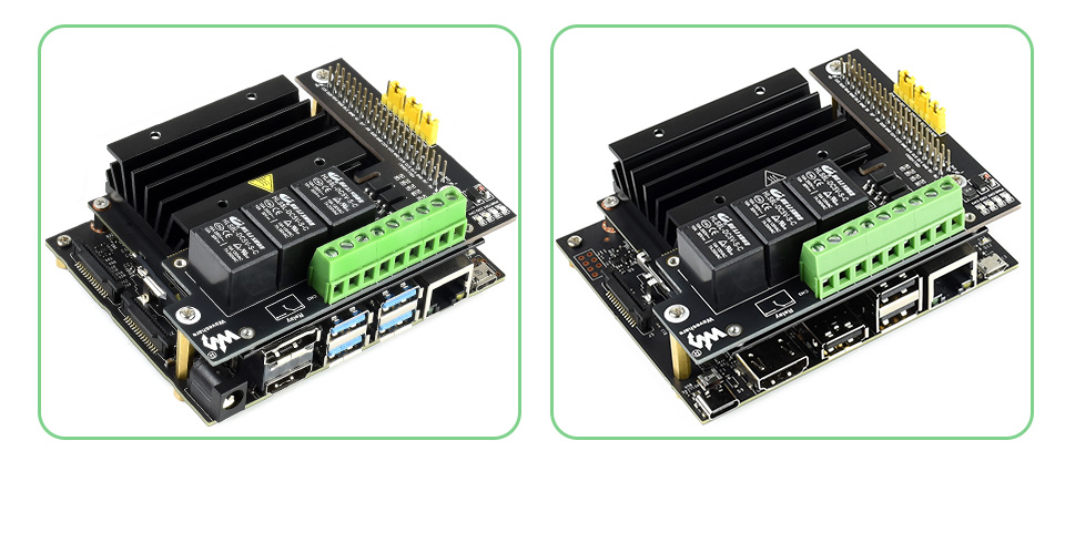 Jetson Nano 继电器扩展板专为 Jetson Nano 量身定做