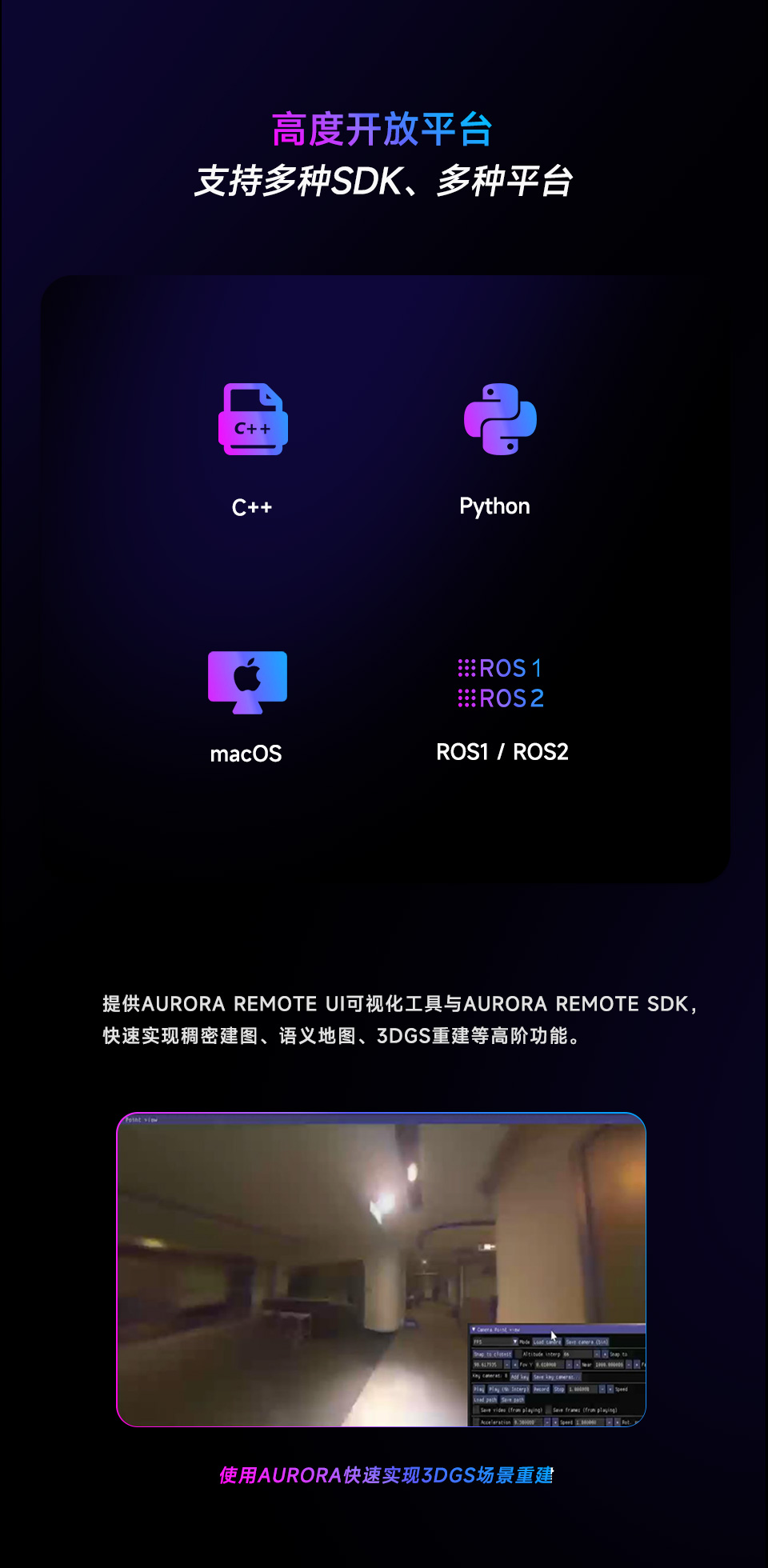 Aurora-S 智见,AI一体化定位建图 开发支持.jpg?v=251127