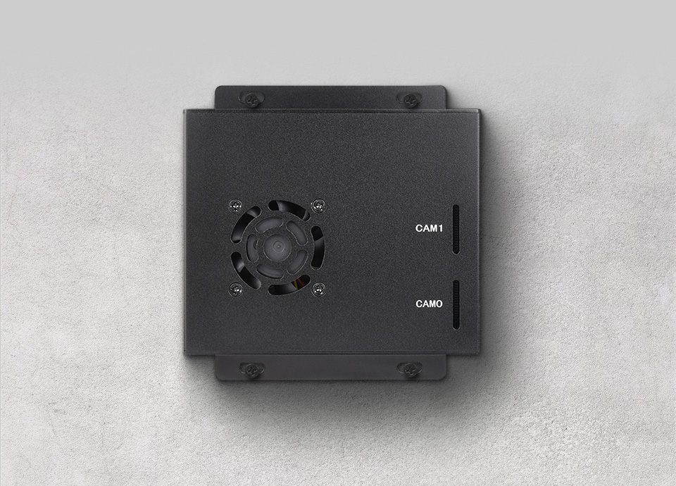 CM4 计算模块又网口主机支持壁挂