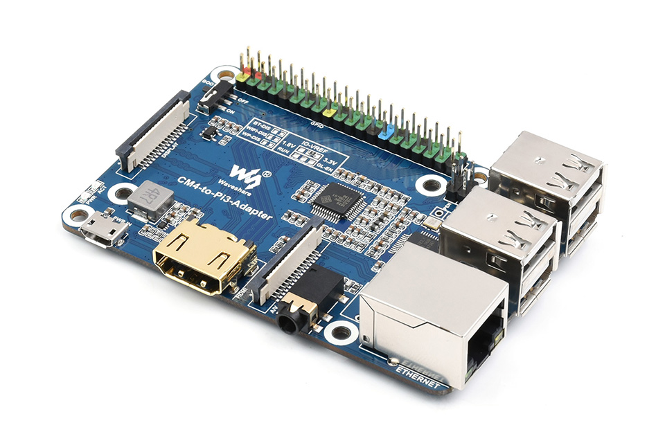 树莓派 CM4 转 3B 扩展板