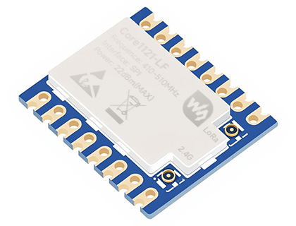 Core1121-LF LoRa 模组搭载高品质元器件