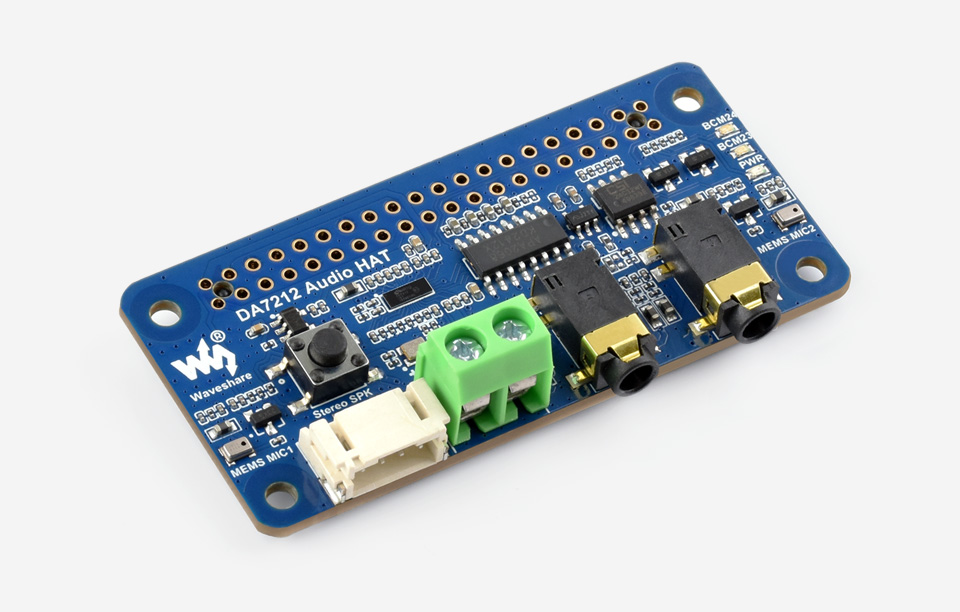 树莓派 DA7212 I2S 音频声卡主图