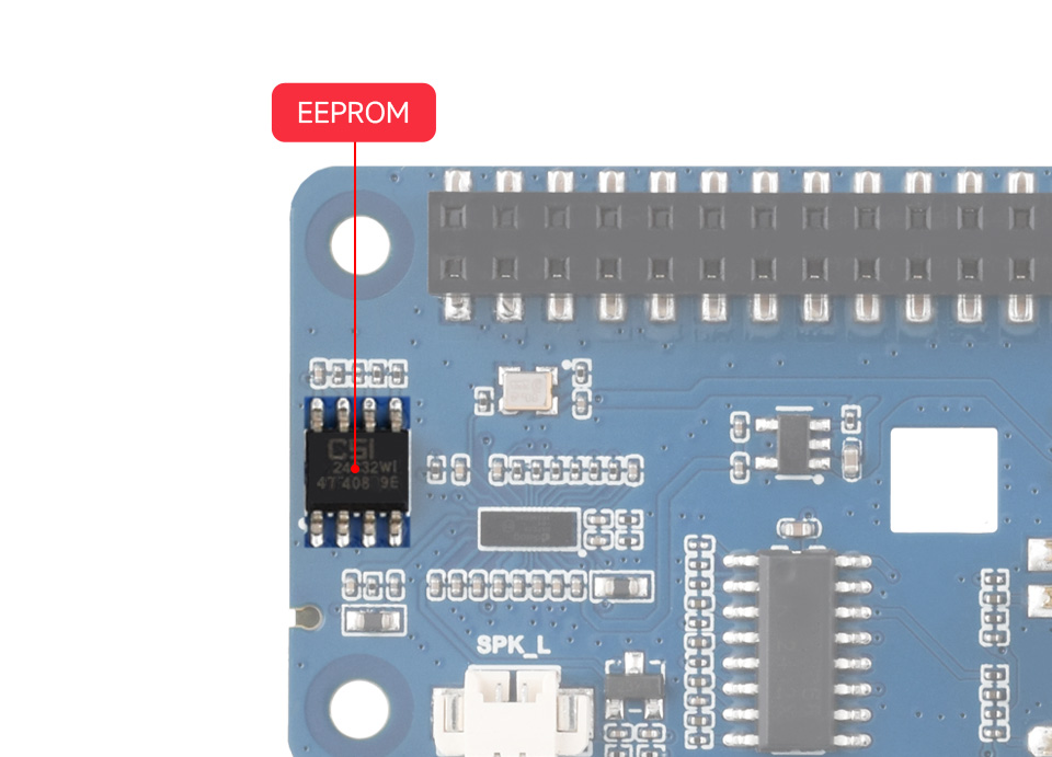 树莓派 DA7212 I2S 音频声卡板载 EEPROM 固件