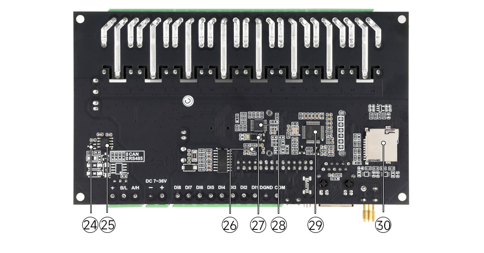 ESP32-S3 工控板 工业级 8 路 Wi-Fi 网络继电器资源简介