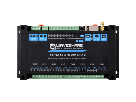 ESP32-S3-ETH-8DI-8RO-C