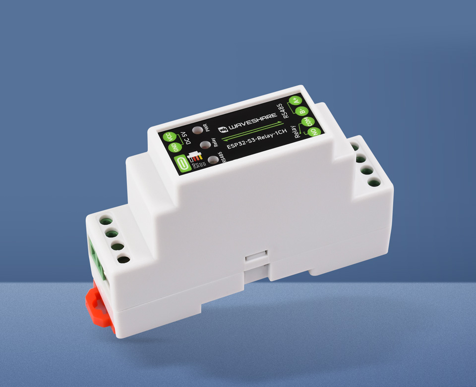 ESP32-S3 工控板 工业级 1 路 Wi-Fi 网络继电器主图