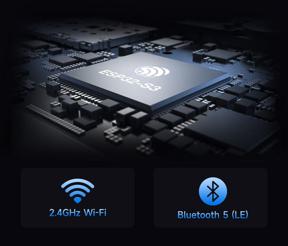 ESP32-S3 工控板 工业级 1 路 Wi-Fi 网络继电器集成 2.4GHz Wi-Fi 和低功耗蓝牙 Bluetooth 5 (LE) 双模无线通信