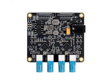 4 通道 GMSL 相机扩展板配置清单 扩展板本体