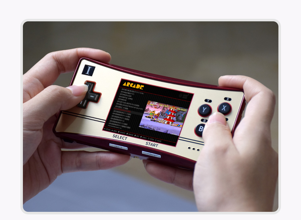 树莓派掌上游戏机实拍展示