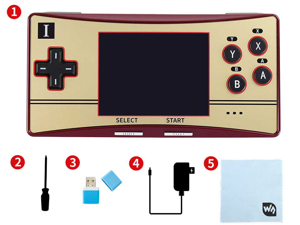 树莓派掌上游戏机配件