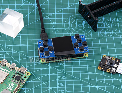 树莓派掌上游戏机键位功能图