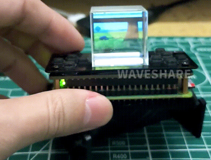 树莓派掌上游戏机键位功能图