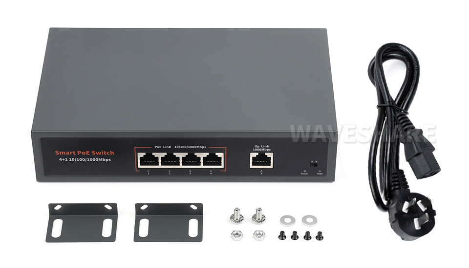 120W千兆以太网PoE交换机配置清单