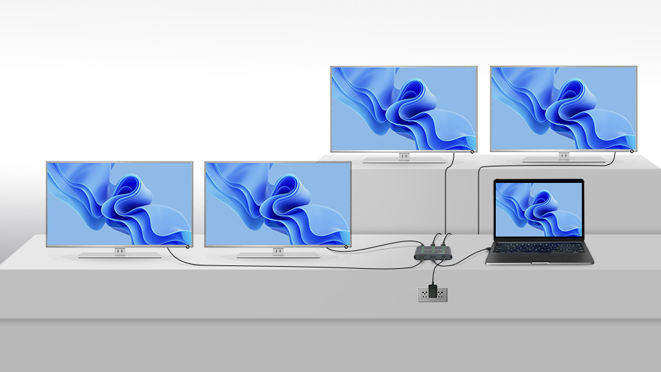 四路 HDMI 分配器适用设备