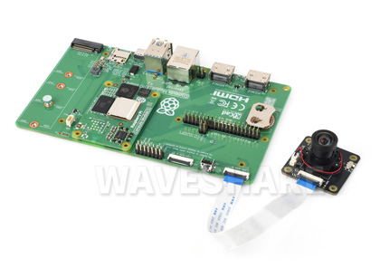 IMX477 摄像头接入 Compute Module 4 IO 扩展板