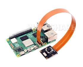 IMX708 1200 万自动对焦摄像头标准版本接入树莓派 5 使用