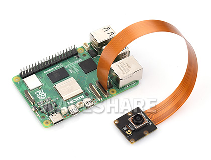 IMX708 1200 万自动对焦摄像头广角版本接入树莓派 5 使用