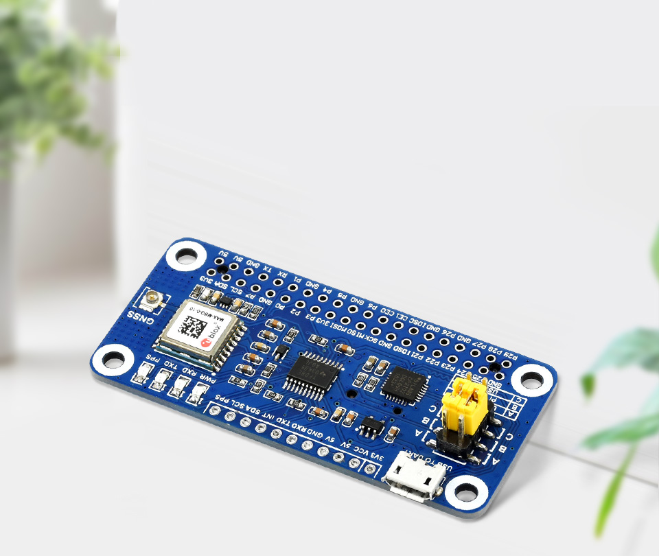 树莓派MAX-M8Q GNSS HAT扩展板首图