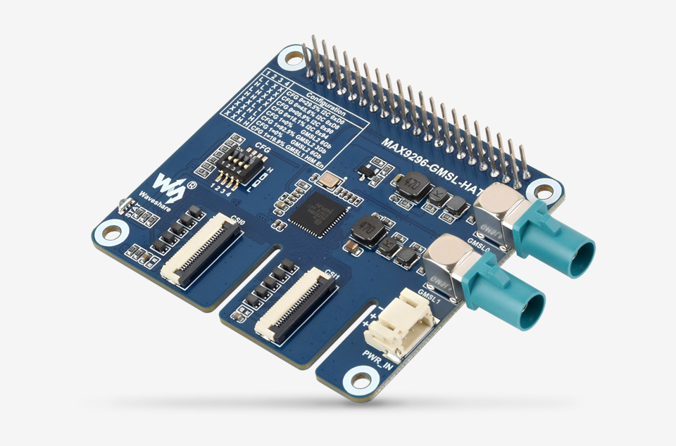 2 路 GMSL 相机扩展板 展示图